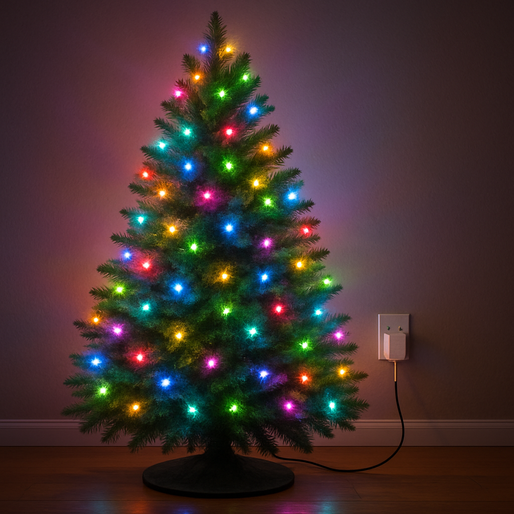 Plug in your LED lights